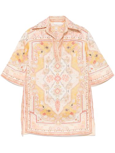 Wylie Printed Linen Tunic - Zimmermann - Modalova