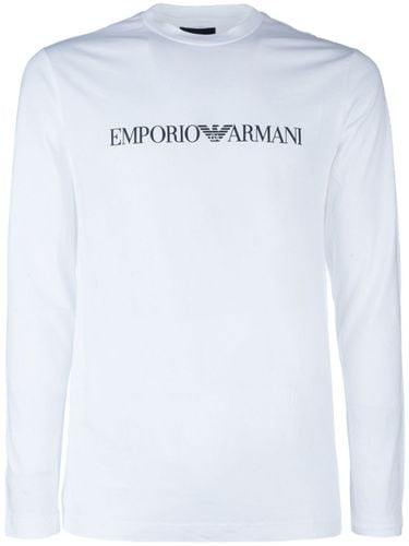 Logo Cotton T-shirt - Emporio Armani - Modalova