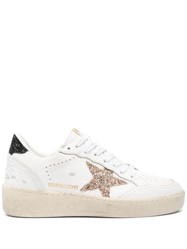 Ball Star Leather Sneakers - Golden Goose - Modalova