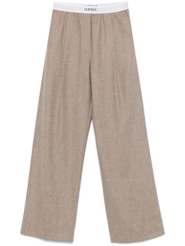 LOEWE - Wool And Cashmere Trousers - Loewe - Modalova