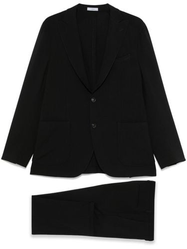 Wool Double-breasted Suit - Boglioli - Modalova