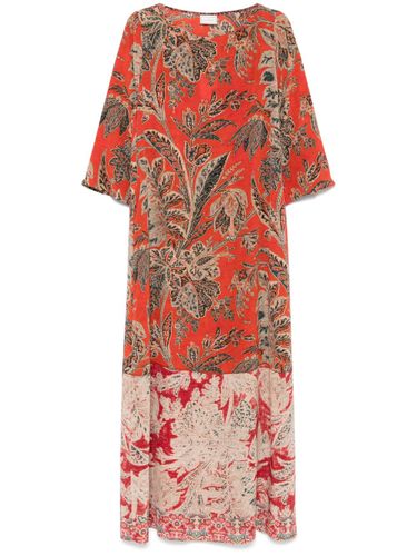 Printed Silk Maxi Dress - Pierre-Louis Mascia - Modalova