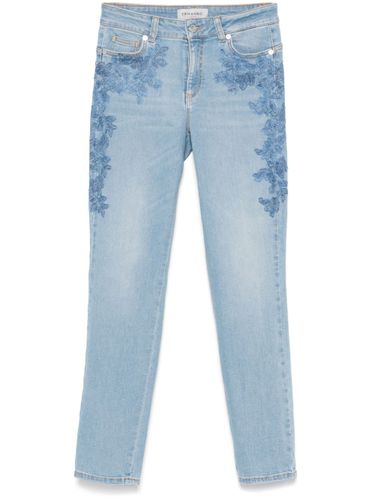 ERMANNO - Embroidered Skinny Jeans - Ermanno - Modalova