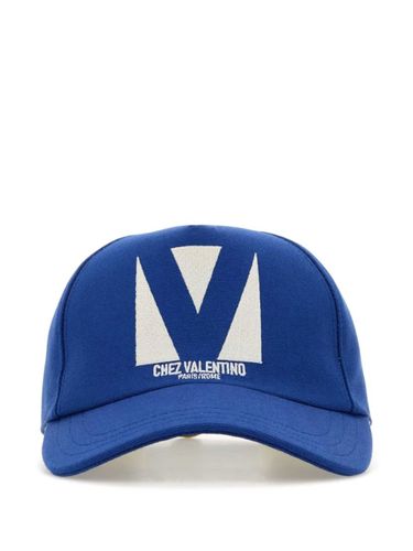 Chez Valentino Cotton Cap - Valentino Garavani - Modalova