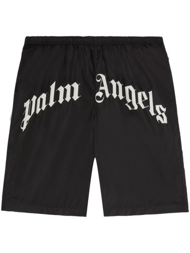 PALM ANGELS - Logo Swim Shorts - Palm Angels - Modalova