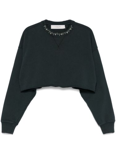 Organic Cotton Cropped Sweatshirt - Golden Goose - Modalova