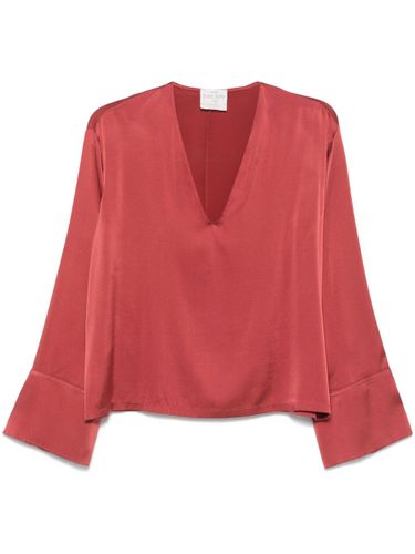 FORTE FORTE - Silk V-necked Blouse - Forte Forte - Modalova