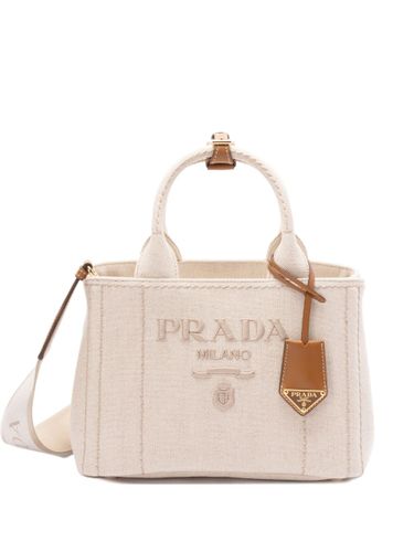 PRADA - Canvas Shopping Bag - Prada - Modalova