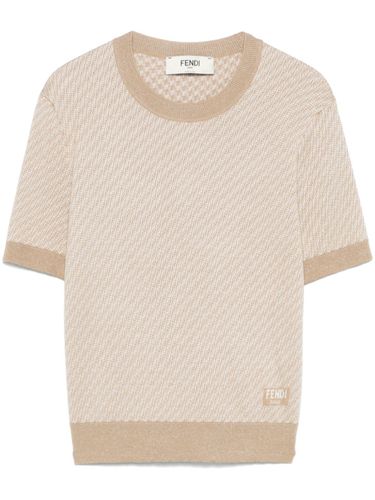 FENDI - Ff Wool Sweater - Fendi - Modalova