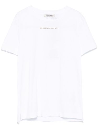 Summer Feeling Cotton T-shirt - 'S Max Mara - Modalova