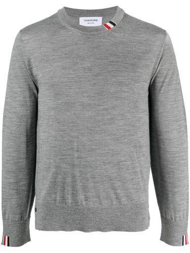 THOM BROWNE - Sweater With Logo - Thom Browne - Modalova