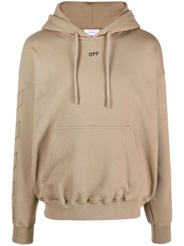 Cotton Sweatshirt With Logo - Off-White - Modalova