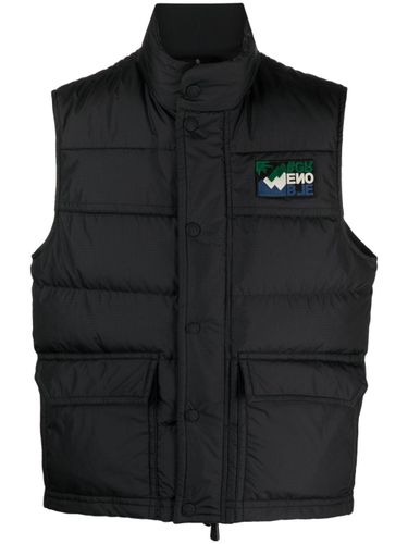 Logoed Down Jacket - Moncler Grenoble - Modalova