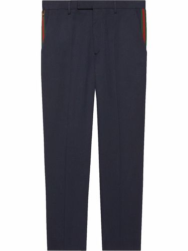 Ankle Length Trousers In Cotton - Gucci - Modalova