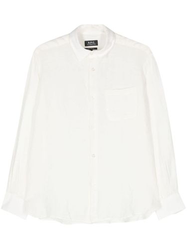 A.P.C. - Linen Shirt - A.P.C. - Modalova