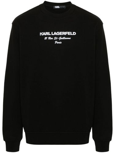 Sweatshirt With Lettering - Karl Lagerfeld - Modalova