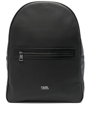 KARL LAGERFELD - Backpack With Logo - Karl Lagerfeld - Modalova