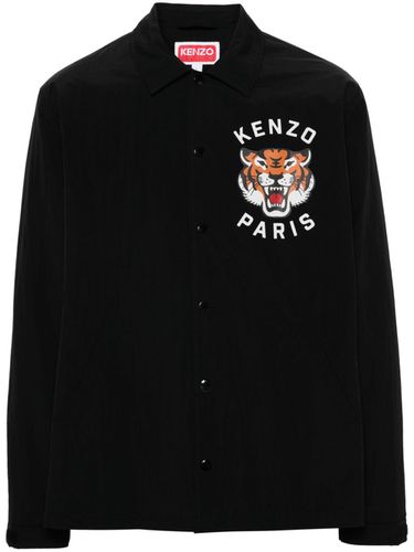 Waterproof Jacket With Print - Kenzo - Modalova