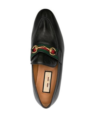 GUCCI - Leather Moccasin - Gucci - Modalova