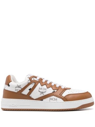 MCM - Leather Sneakers - Mcm - Modalova