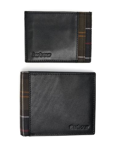 Wallet And Card Holder Gift Set - Barbour - Modalova