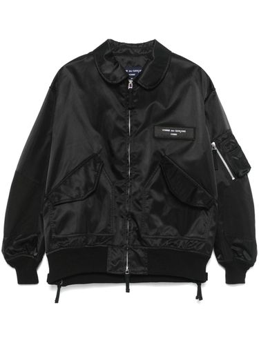 COMME DES GARÇONS - Bomber Jacket With Logo - Comme Des Garçons Homme - Modalova