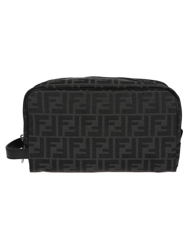 FENDI - Beauty Case In Pelle - Fendi - Modalova