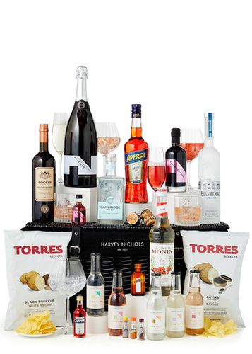 Cocktail Cabinet Hamper, Luxury Hamper, Torres Crisps - Harvey Nichols - Modalova