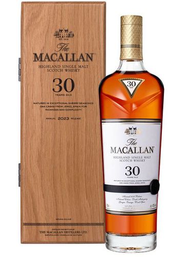 The 30 Year Old Sherry Oak Single Malt Scotch Whisky 2023 - Macallan - Modalova