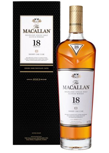 The 18 Year Old Sherry Oak Scotch Whisky 2023, Whisky, Lace - Macallan - Modalova