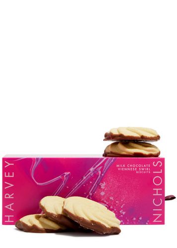 Milk Chocolate Viennese Swirl Biscuits 200g - Harvey Nichols - Modalova