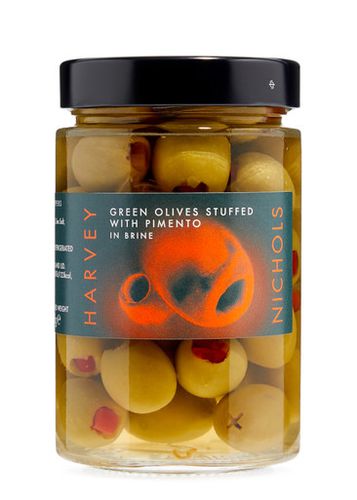 Green Olives With Pimento 380g - Harvey Nichols - Modalova