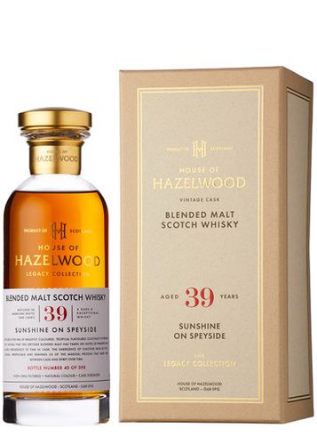 The Legacy Collection - Sunshine on Speyside 39 Year Old Blended Malt Whisky - House OF Hazelwood - Modalova