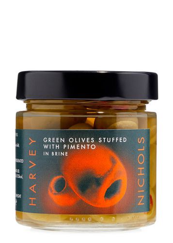 Green Olives With Pimento 230g - Harvey Nichols - Modalova