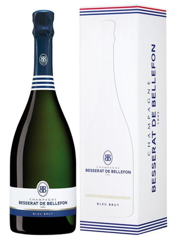 Bleu Brut Champagne Sparkling Wine - Champagne Besserat DE Bellefon - Modalova