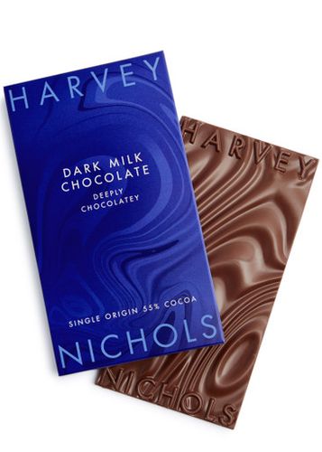 Dark Milk Chocolate Bar 85g - Harvey Nichols - Modalova