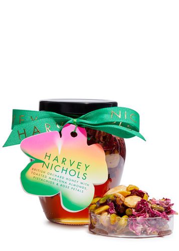 Almond, Pistachio & Rose Petal Honey 375g - Harvey Nichols - Modalova