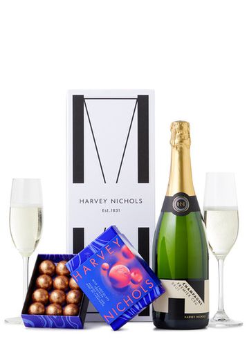 Champagne and Passionfruit Champagne Truffle Gift Box - Harvey Nichols - Modalova