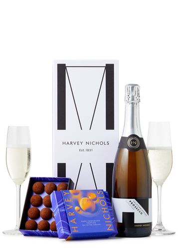 Prosecco & Salted Caramel Truffles Gift Box - Harvey Nichols - Modalova