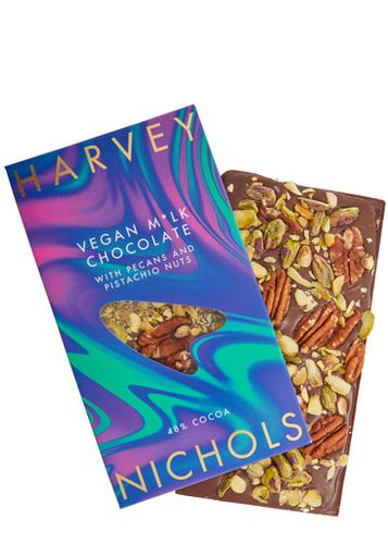 Vegan M*lk Chocolate With Pecans & Pistachios 115g - Harvey Nichols - Modalova