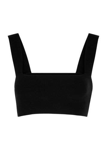Body square-neck sports bra in black - Victoria Beckham