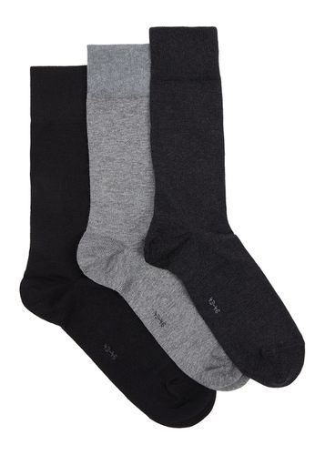 Happy Cotton-blend Socks - set of Three - - 39-42 - Falke - Modalova
