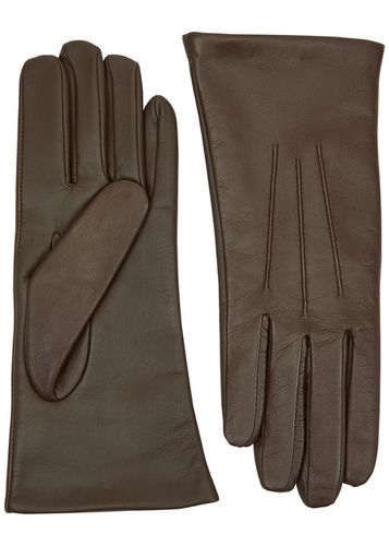 Dents Maisie Leather Gloves - Brown - Dents - Modalova