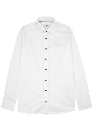 Eton White Cotton-twill Shirt - 42 - Eton - Modalova