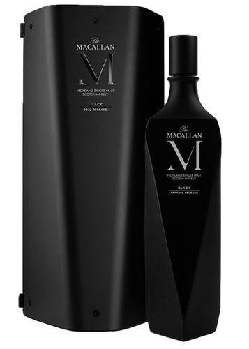 The M Black Decanter Scotch Whisky 2022 Release, Whisky, Wood - Macallan - Modalova