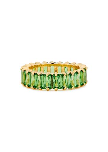 Crystal-embellished 18kt Gold-plated Ring - Rosie Fortescue - Modalova