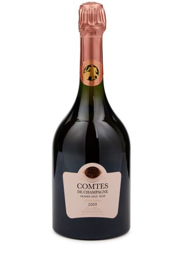 Comtes de Champagne Rose 2009 Sparkling Wine - Champagne - 750ml Sparkling Wine - Taittinger - Modalova