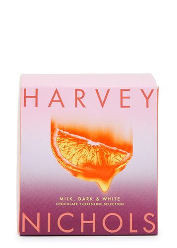 Milk, Dark & White Chocolate Florentine Selection 220g - Harvey Nichols - Modalova
