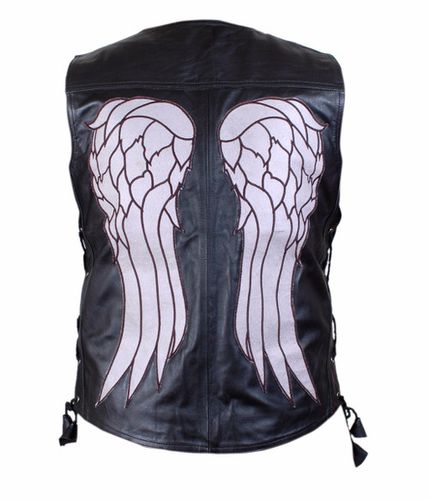 The Walking Dead Governor Daryl Dixon Angel Wings Vest - Feather skin - Modalova