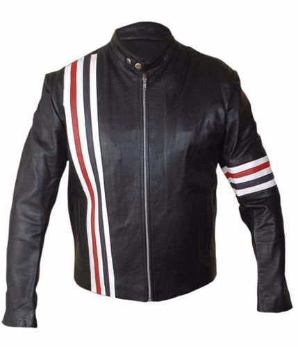 Easy Rider Peter Fonda Captain America Leather Jacket - Feather skin - Modalova